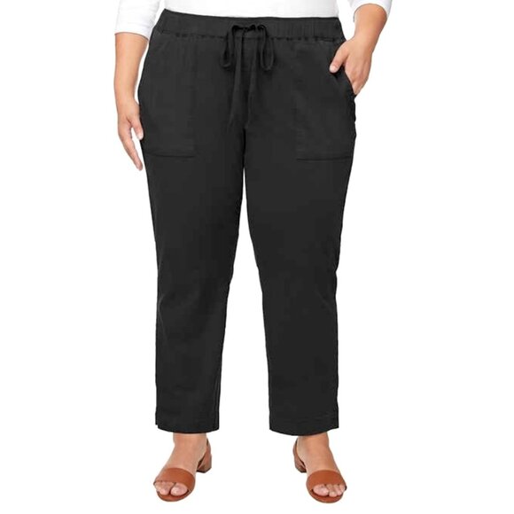 Buffalo David Bitton Pants - Soft Tencel Pull-On Pants * Buffalo David Bitton * Sz XXL * Black * Pockets